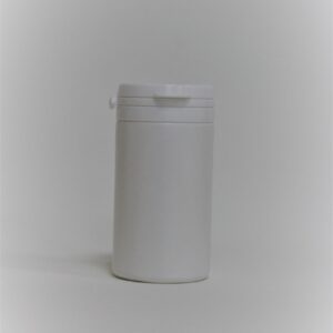 צנצנת 100 מ"ל HDPE פייה 43 ממ לבן